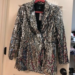 Sequin blazer